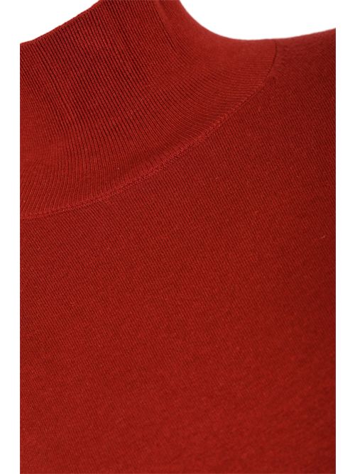 Dolcevita Kiku in filato di seta e lana Rosso Bacca WEEKEND MAX MARA | 2525366012600008